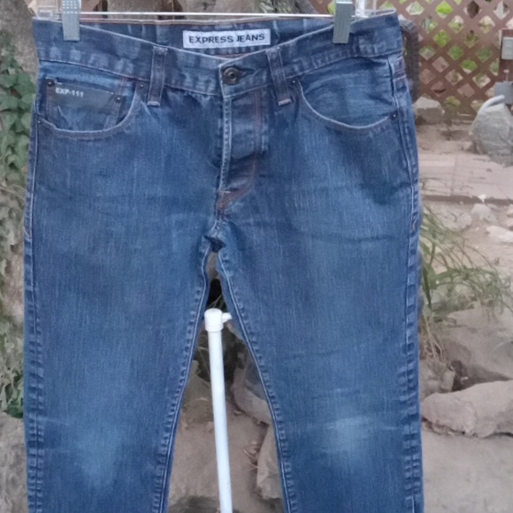 Men's Jeans express jeans size 30 - 30. Good condition, blue. Little stretch - Picture 5 of 14
